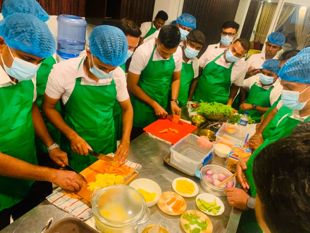 Real Cookery training at Global Hospitality Training Academy