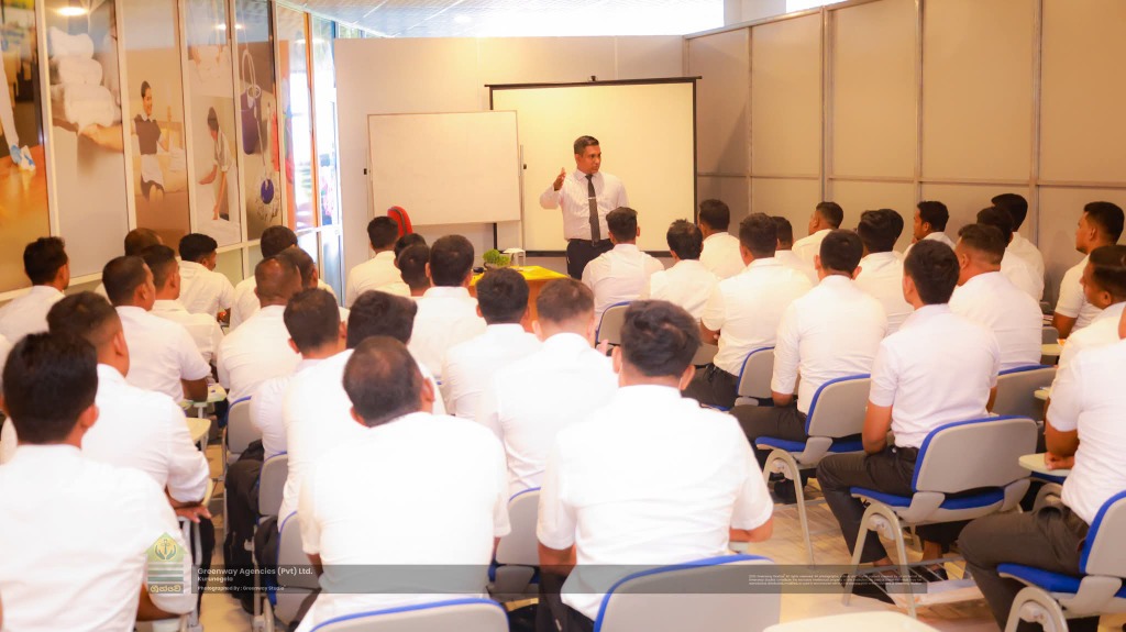 Classroom lecture and management training at Global Hospitality Training Academy